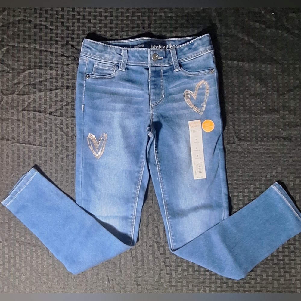Jumping Beans Jeggings Size 7 regular Little Girls